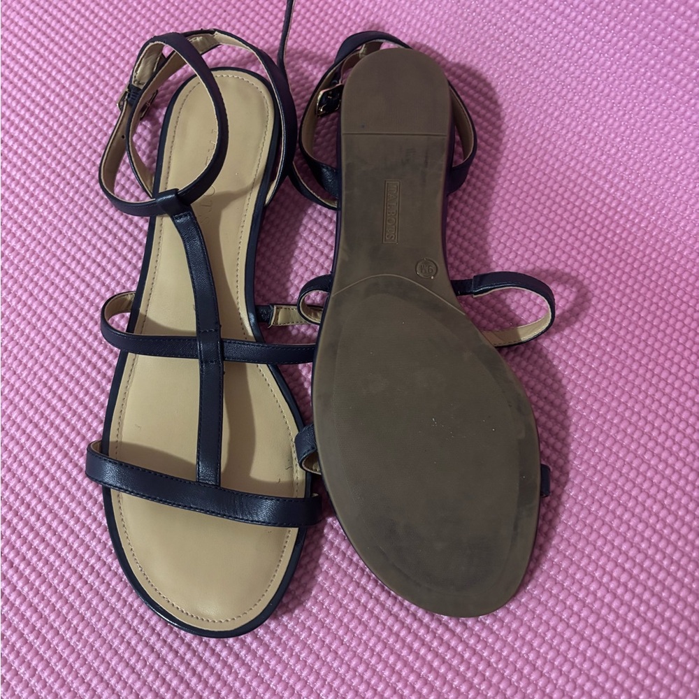 Talbots Navy Strappy Sandals - Picture 2 of 4